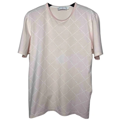 Pre-owned Saint Laurent Pink Cotton T-shirt