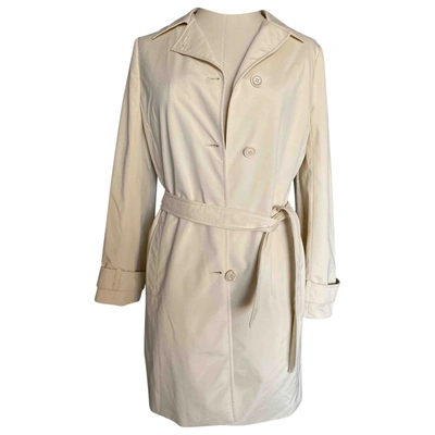 Pre-owned Loro Piana Trench Coat In Beige