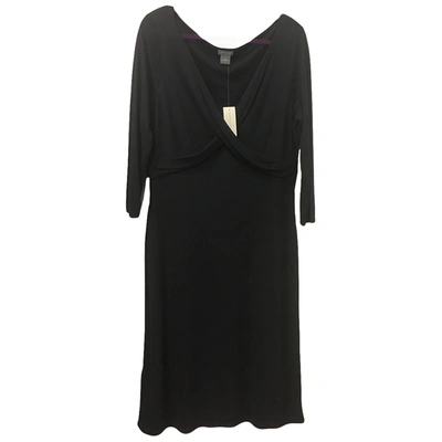 Pre-owned Ann Taylor Mid-length Dress In Black
