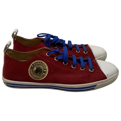 Pre-owned Dsquared2 Low Trainers In Red