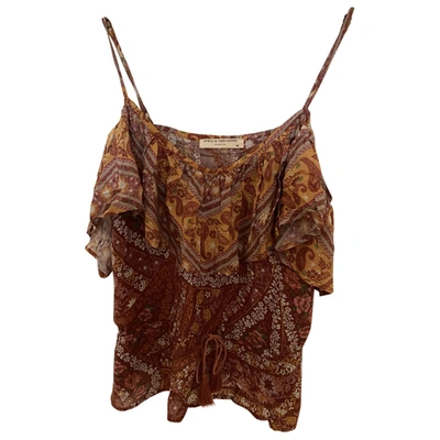 Pre-owned Spell & The Gypsy Collective Camisole In Multicolour