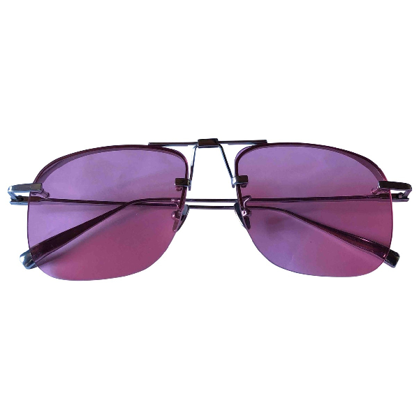 Pre-owned Projekt Produkt Pink Metal Sunglasses | ModeSens