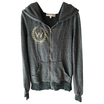 Pre-owned Wildfox Anthracite Synthetic Knitwear