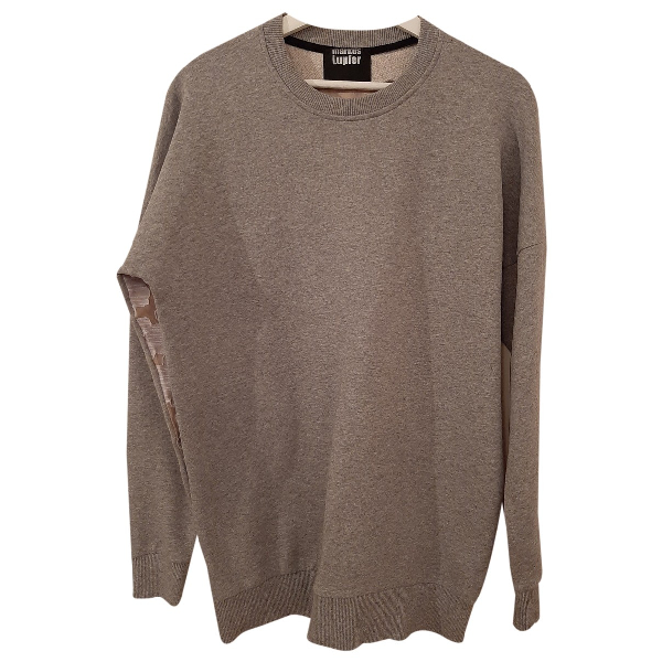 Pre-Owned Markus Lupfer Grey Cotton Knitwear | ModeSens