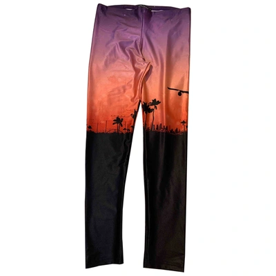 Pre-owned We Are Handsome Multicolour Trousers