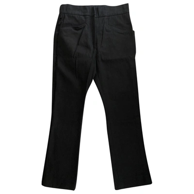 Pre-owned Isabel Marant Carot Trousers In Black