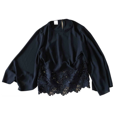 Pre-owned Pinko Black Polyester Top