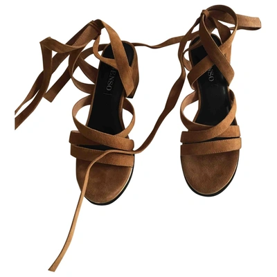 Pre-owned Senso Sandal In Brown