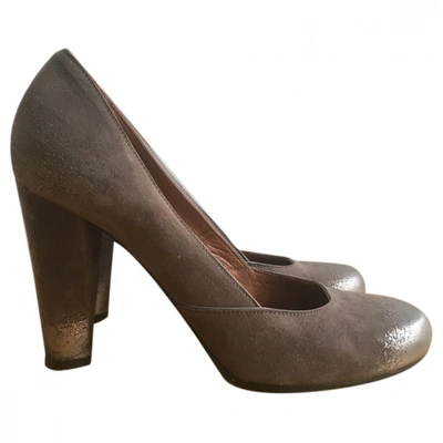 Pre-owned Marc Jacobs Leather Heels In Metallic