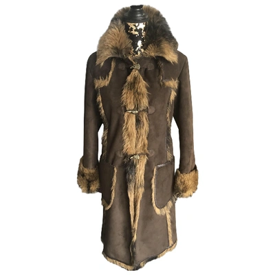 Pre-owned Balmain Brown Coat