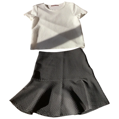 Pre-owned Comptoir Des Cotonniers Mini Skirt In Black