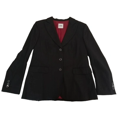 Pre-owned Moschino Cheap And Chic Wool Blazer In Grey