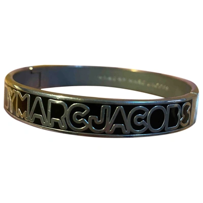 Pre-owned Marc By Marc Jacobs Black Steel Bracelet