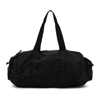 Stone Island Nylon Metal Duffle Bag In Black