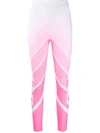 Gcds Ombré Logo Leggings In Pink