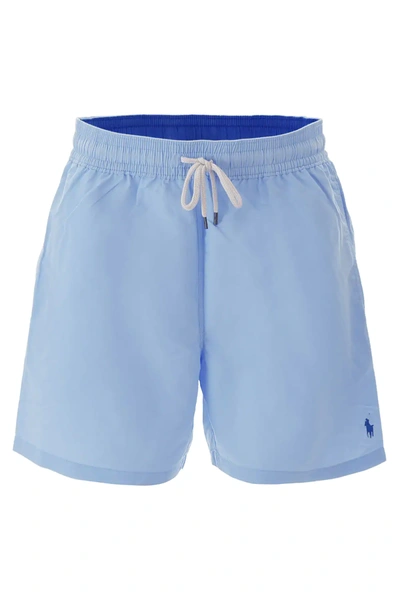 Polo Ralph Lauren Swim Trunks In Light Blue