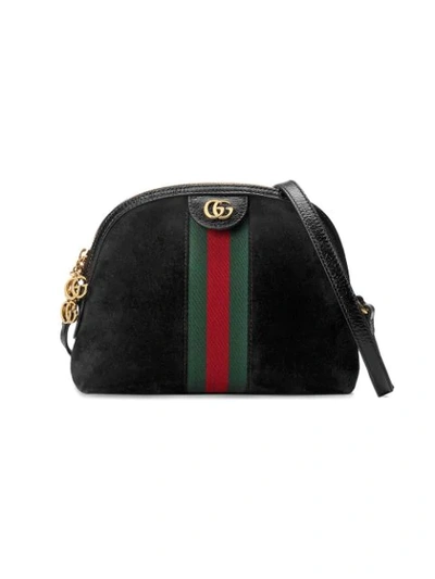 Gucci Ophidia Small Shoulder Bag In Black