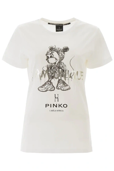 Pinko Uniqueness T-shirt In White