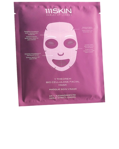 111skin Y Theorem Bio Cellulose Facial Mask Box 5 X 23ml In Colorless