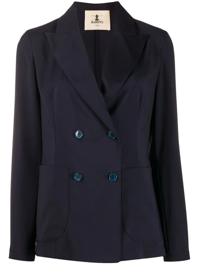 Barena Venezia Barena Woman Suit Jacket Midnight Blue Size 8 Virgin Wool