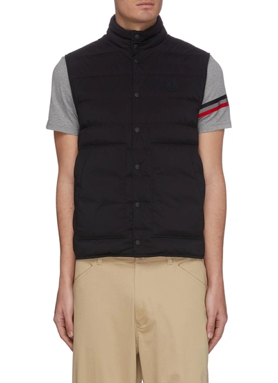 Moncler 'merak' Quilted Gilet In Black | ModeSens