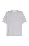 Acne Studios Boxy Fit Crewneck T-shirt In Grey