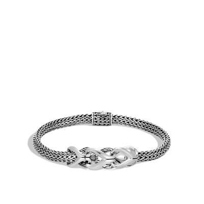 John Hardy 'asli Classic Chain' Silver Station Link Extra Small Bracelet In Metallic