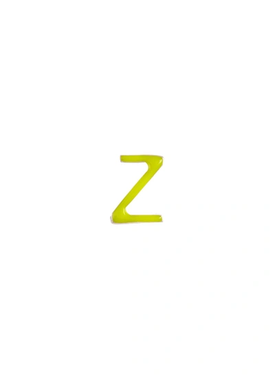 Loquet London Enamel Letter Charm - Z In Metallic