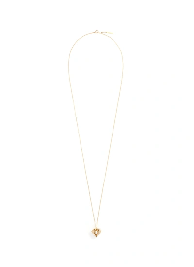 Tasaki 'stellar' Akoya Pearl 18k Yellow Gold Necklace In Metallic