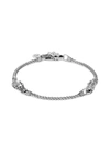 John Hardy Sterling Silver Legends Naga Dragon Station Link Bracelet