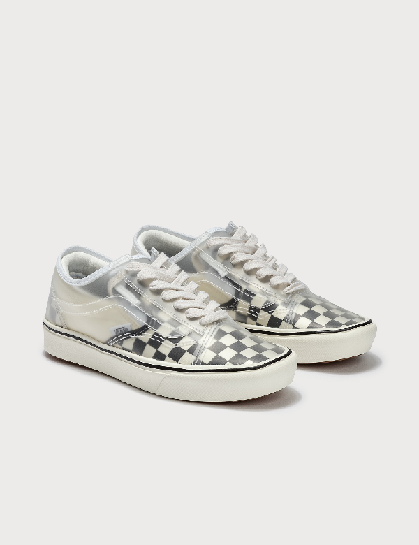 vans old skool checkerboard slip on
