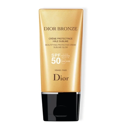 Dior Beautifying Protective Creme Sublime Glow Spf 30 50ml In White