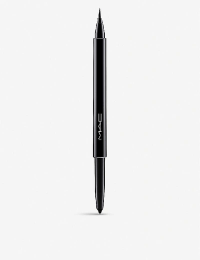 Mac Dual Dare All-day Waterproof Eyeliner 0.9g In Dare Black