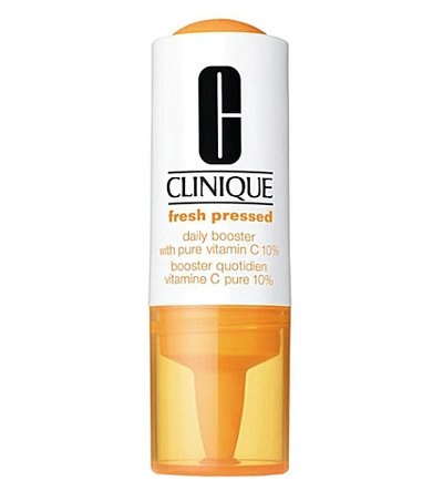 Clinique Fresh Pressed Daily Booster With Pure Vitamin C 10% Pack Of Four 34ml