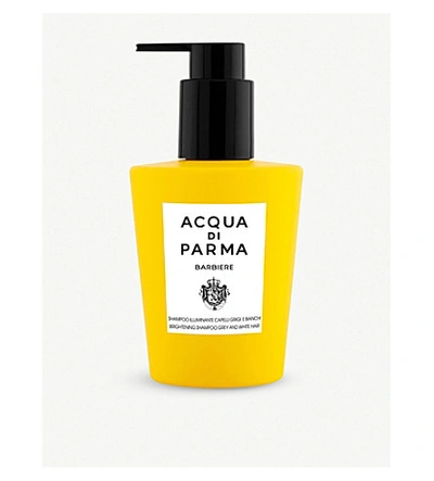 Acqua Di Parma Barbiere Brightening Shampoo For White And Grey Hair 200ml