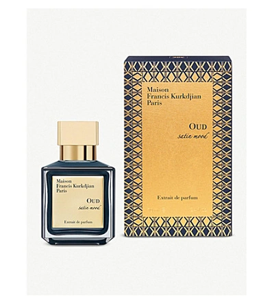 Maison Francis Kurkdjian Oud Satin Mood Extrait De Parfum 70ml In Black And Gold