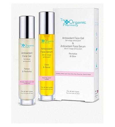 The Organic Pharmacy Antioxidant Face Serum & Gel Set