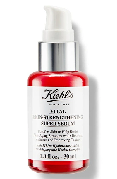 Kiehl's Since 1851 1851 Vital Skin-strengthening Hyaluronic Acid Super Serum 1 oz/ 30 ml In White
