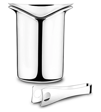 Georg Jensen Wine Ice Bucket In Nero