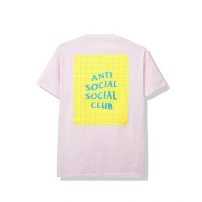 Pre-owned Anti Social Social Club  Sugoi Tee Pink
