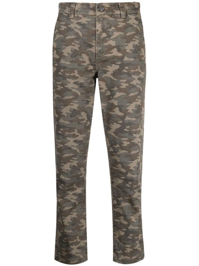 Current Elliott Current/elliott The Confidant Camouflage Print Jeans