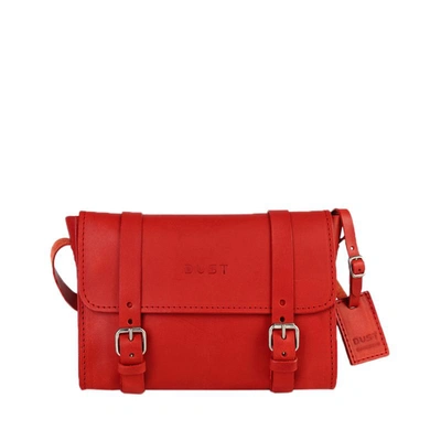 The Dust Company Mod 134 Crossbody In Cuoio Red