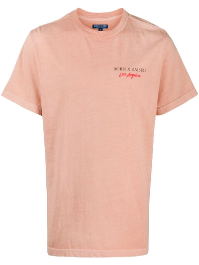 Bornxraised Los Angeles T-shirt In Pink