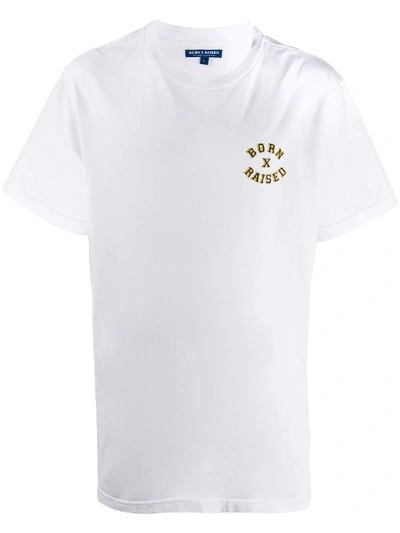 Bornxraised Logo-print T-shirt In White