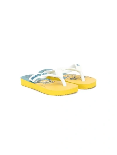 Havaianas Kids' Minion Flip Flops In Yellow