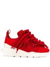 Ports 1961 Lace 42 Low-top Trainers In Red