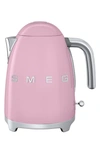 Smeg '50s Retro Style Electric Kettle In Pink