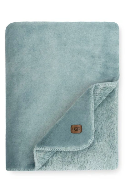Ugg Whistler Throw Blanket In Slate