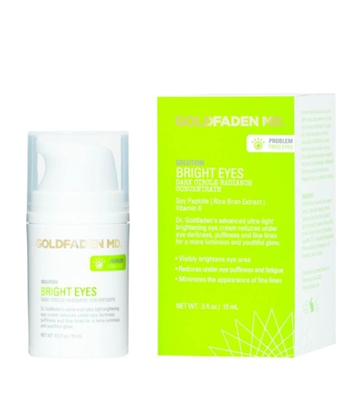 Goldfaden Md Bright Eyes Dark Circle Radiance Concentrate (15ml) In White