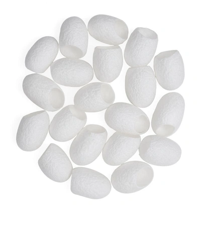 Holistic Silk Silk Beauty Cocoons In White